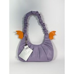 Disney Parks 2022 Epcot 40th Anniversary Figment Handbag Purse Bag Tags